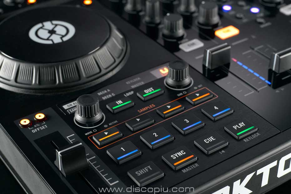 NATIVE INSTRUMENTS traktor kontrol S4 per DJ pc+mac NUOVO con garanzia 